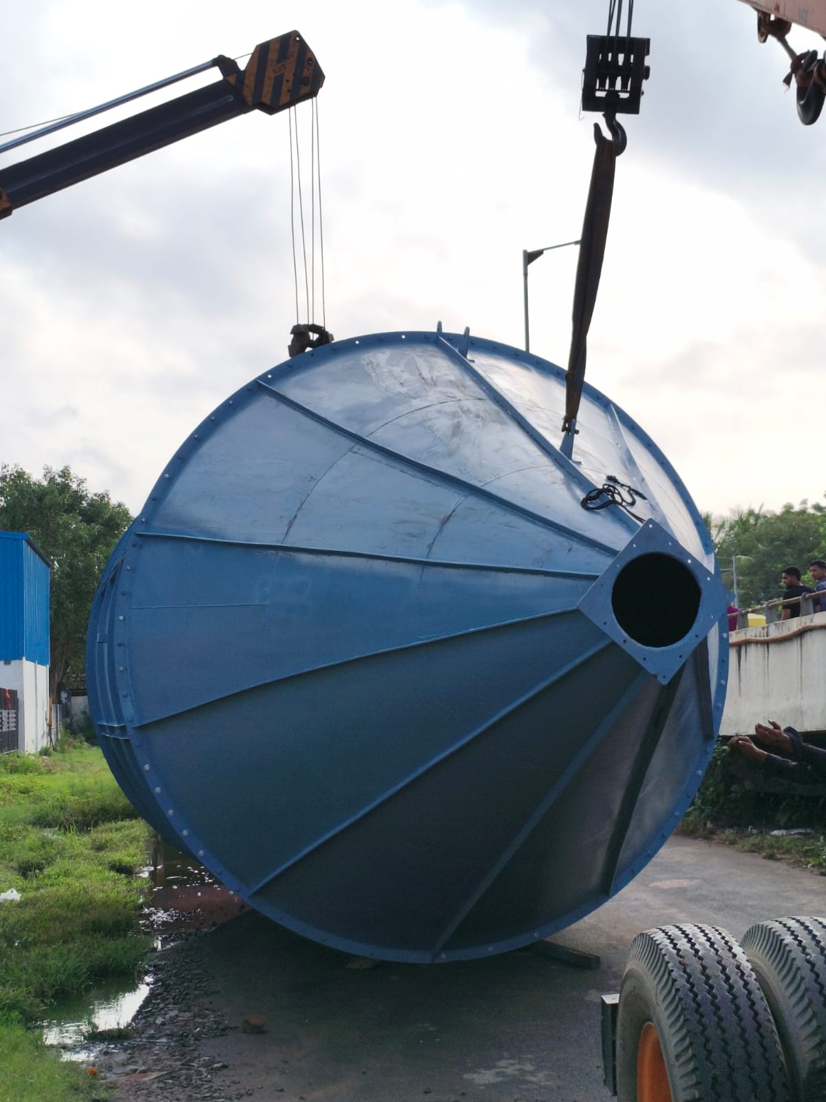 Cement Silo Installation